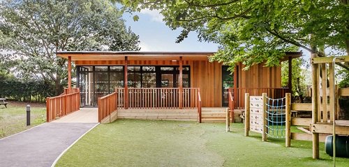 Eco-classroom at St Peter's C E Infant School in Oxon
tgescapes.co.uk/education-eco-…