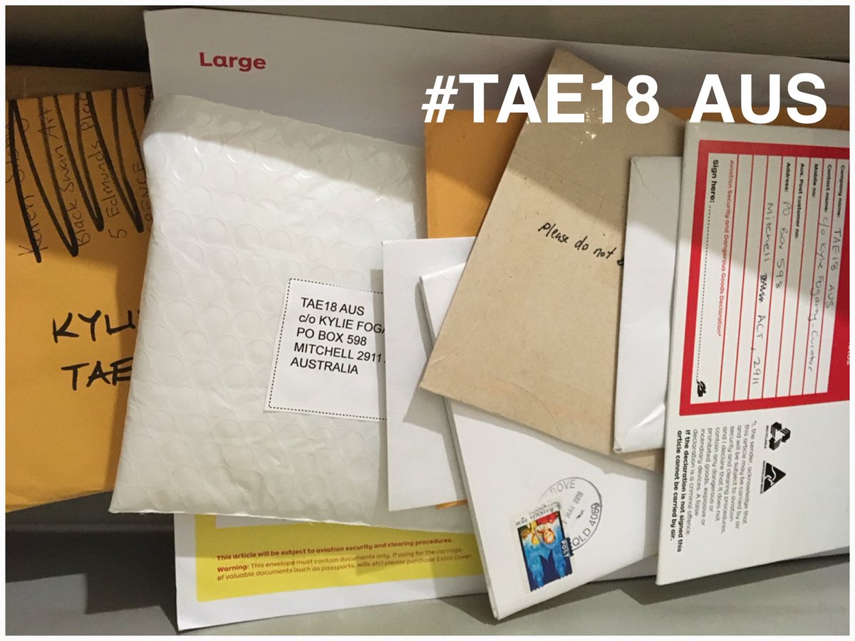 Busy scanning all these #TAE18AUS entries that have arrived for <a href="/PegasusRDA_ACT/">Pegasus RDA</a> today ... have them postmarked by March 27 folks!