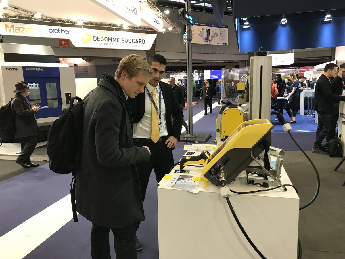 Technomarkgroup's tweet photo. C'est parti pour le Salon Industrie à Paris!
Retrouvez Technomark aujourd'hui jusqu'au 30 Mars
Hall 5 - Stand D24
Rencontrez notre équipe pour découvrir l'ensemble de nos gammes de marquage par laser &micro-percussion
#Technomark #salonindustrie2018 @salonindustrie @giparis2018 https://t.co/6euOHfgHA6