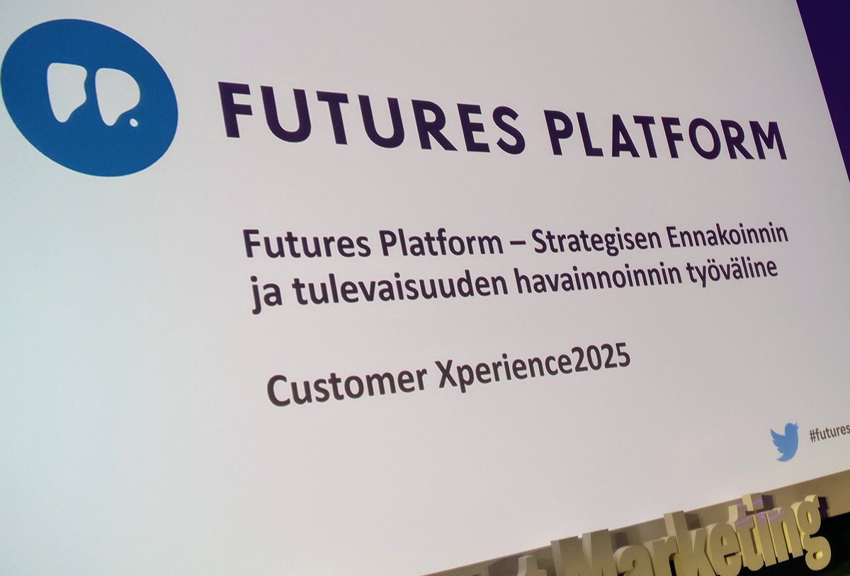 TeaLindroos's tweet image. Ennakoi, tunnista, huomioi, ota 360 asteen näkökulma - ja olet paremmin varustautunut tulevaisuuden #disruptio'ihin. Saku Koskinen #futuresplatform #digitalist Smart Marketing Summit