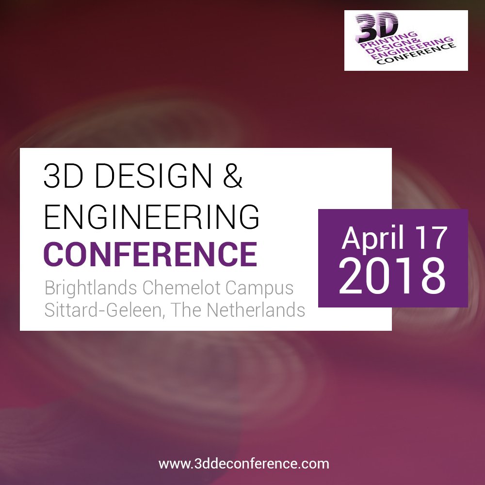 3DPmaterial's tweet image. Interesting program of the 2-day event at Brightlands Chemelot Campus in Geleen. Everything you need to know about 3D printing materials, 4D printing &amp;amp; 3D printing design &amp;amp; engineering, on Apr17-18 #3DPMaterials2018
3dprintingmaterialsconference.com/program/