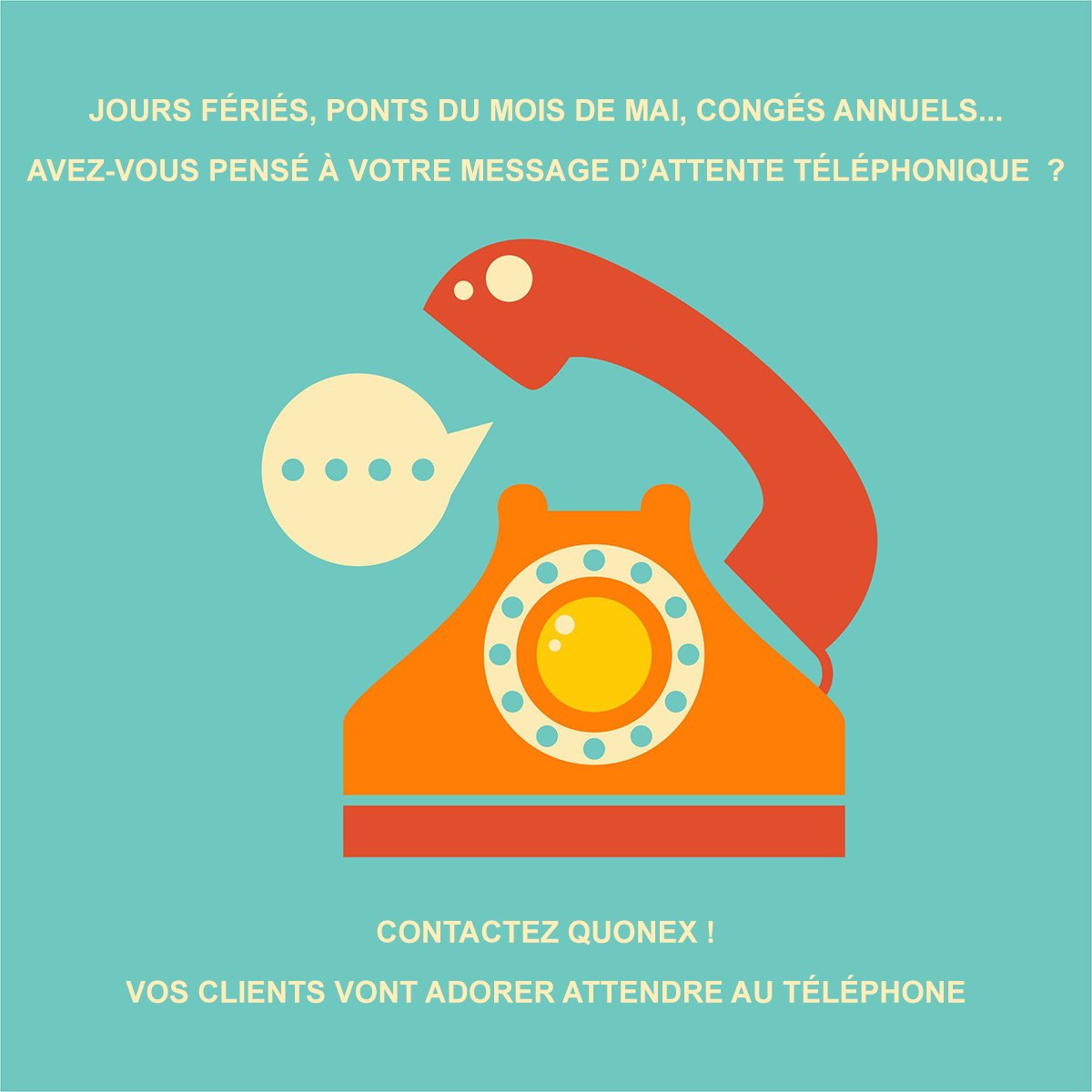 Quonex_Alsatel's tweet photo. Vous en avez assez des attentes téléphoniques banales ? 
🙂https://t.co/2HldFjMKln https://t.co/7o1PcebsiL