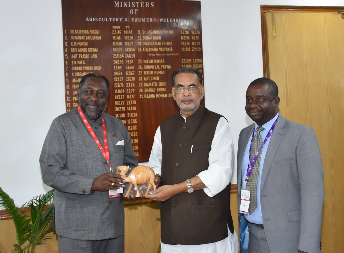 Had a fruitful discussion with Mr. Henry Mussa, Minister of Trade, Industry and Tourism, Malawi.