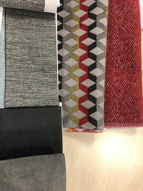 PorterValmic's tweet photo. Here is Collection 3. The plain fabric is from our Peak book and the Patterns / textures are from Evoke. All stock is on its way and pre-orders are being taken. What are your thoughts on these new ranges? #FibreGuard https://t.co/hoROZgzDwJ https://t.co/1kuTAGO564
