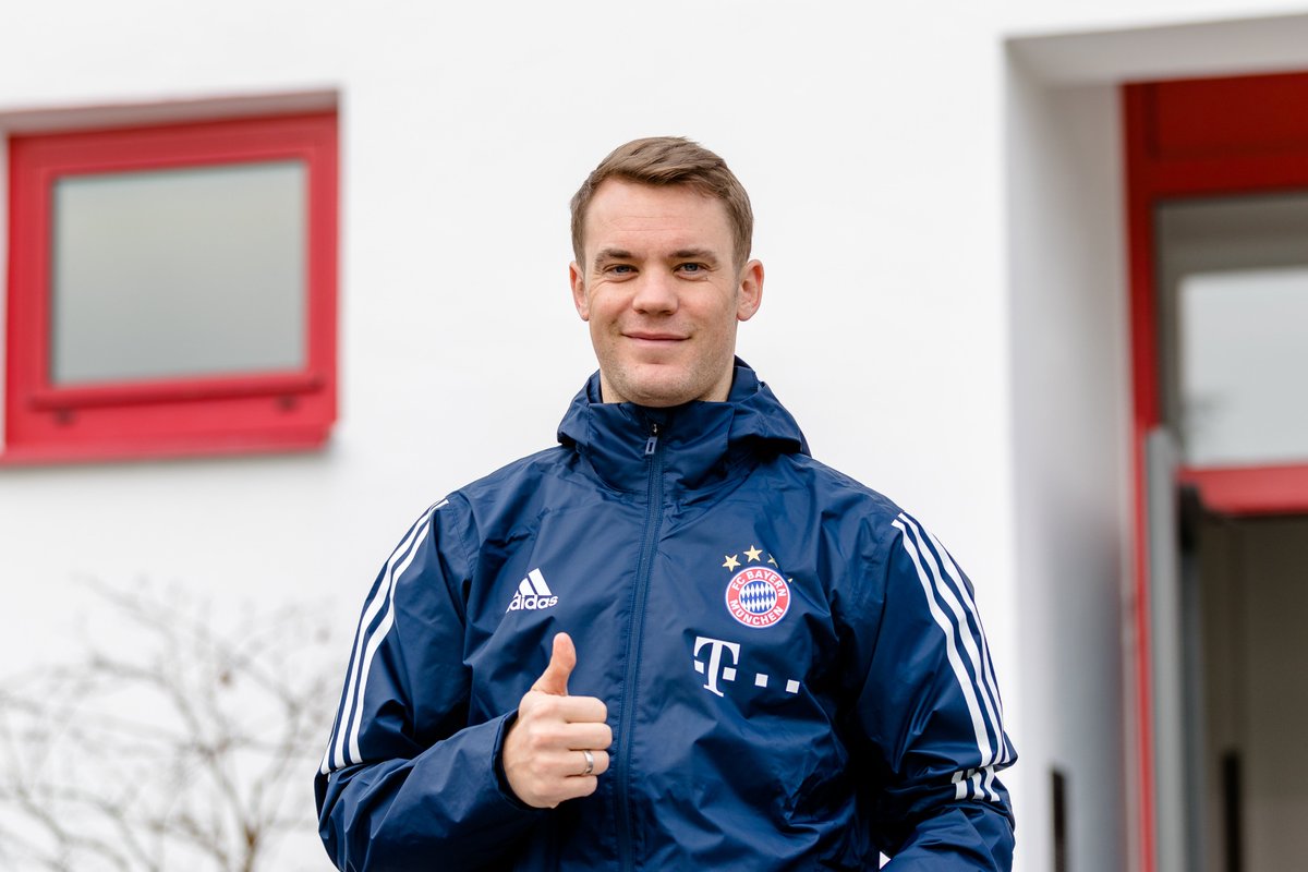 Happy Birthday Manuel Neuer Also back in training for Bayern  
