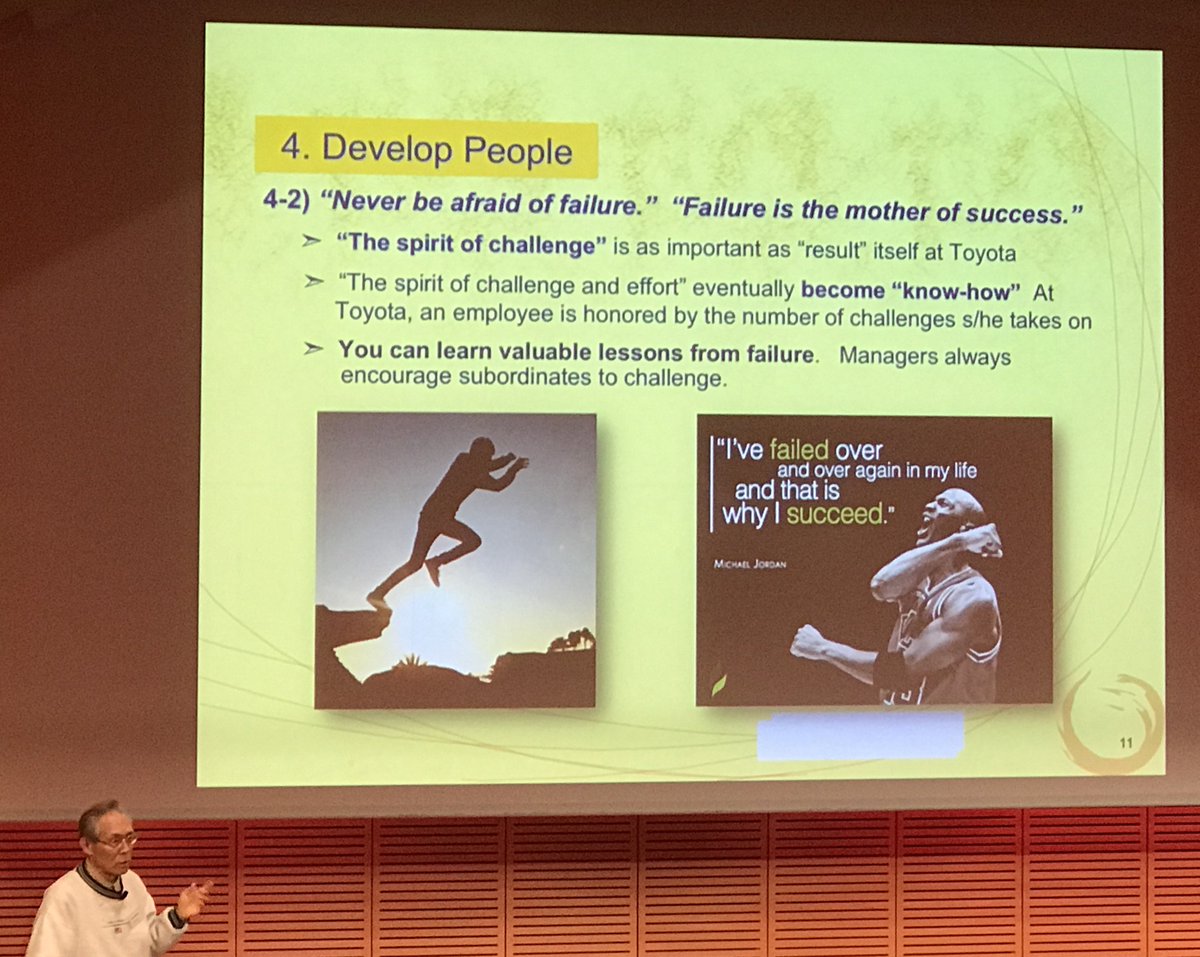 JeanPhiD's tweet image. Pour confirmer les propos de @DanielJonesLean que le #TPS est un système d'apprentissage, Isao Yoshino nous explique que le développement de personnes et fondamental ! #LeanSummit #Learningsystem
