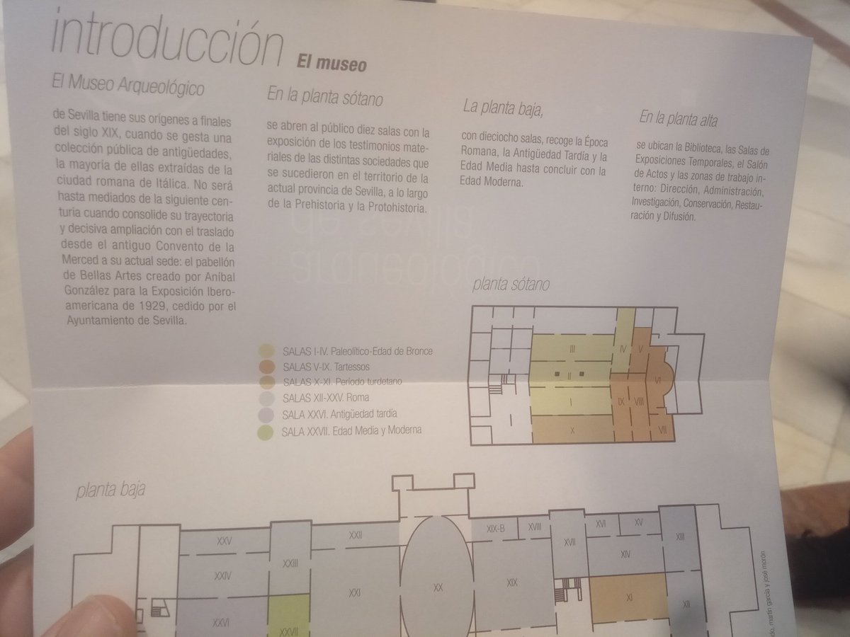 CarlosGomezRC's tweet photo. #Desilusionando pero bueno...
Museo Arqueológico de Sevilla
Planta baja cerrada, 10 salas, prehistoria tartessos bronce etc... #QueRabiaDa... @ProyectoArqueo @LadyGorila https://t.co/rKnED9hH6b