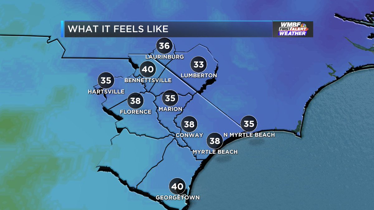 MarlaBranson's tweet photo. Winds are still blowing this morning enough to give us a wind chill in the 30s for most. This will be our last brisk day. A big warm up heads our way tomorrow https://t.co/33bgODwqsX