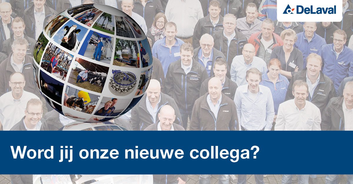Wij zoeken 4 managers voor onze Benelux-organisatie met als standplaats Steenwijk; een marketing manager, een sales manager, een trainingsmanager en een solution manager farm management support. Zie bit.ly/2CmSpnh voor meer informatie #vacature