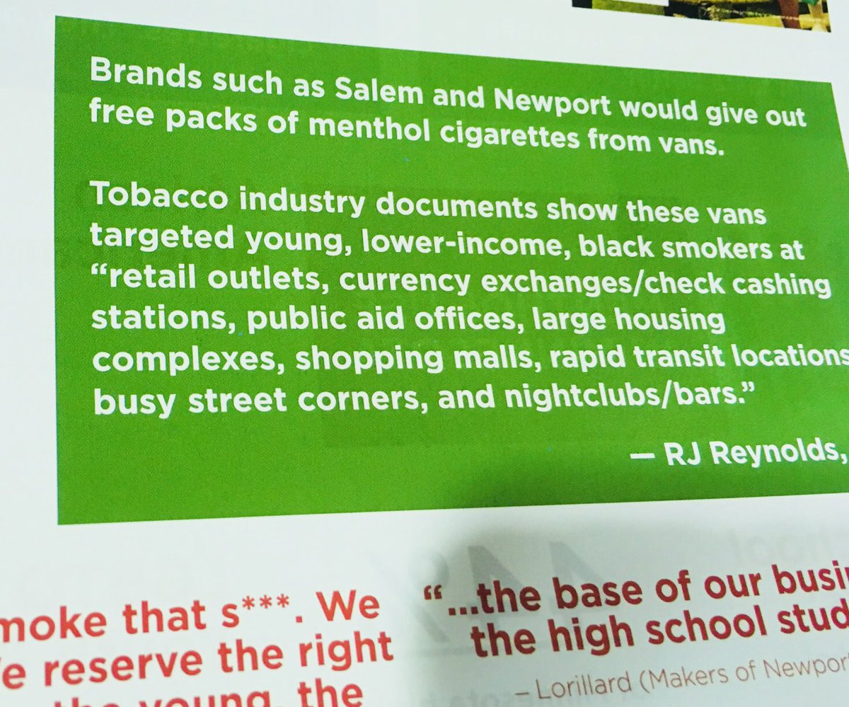 MKETobaccoFree's tweet photo. Learning more about Disrupting Disparities and menthol tobacco at #OppCon2018.  Grateful to learn from our neighbors in Minnesota! #LGBTQopportunity #BlackLivesMatter #LGBTQhealth https://t.co/y7f1PJowb3