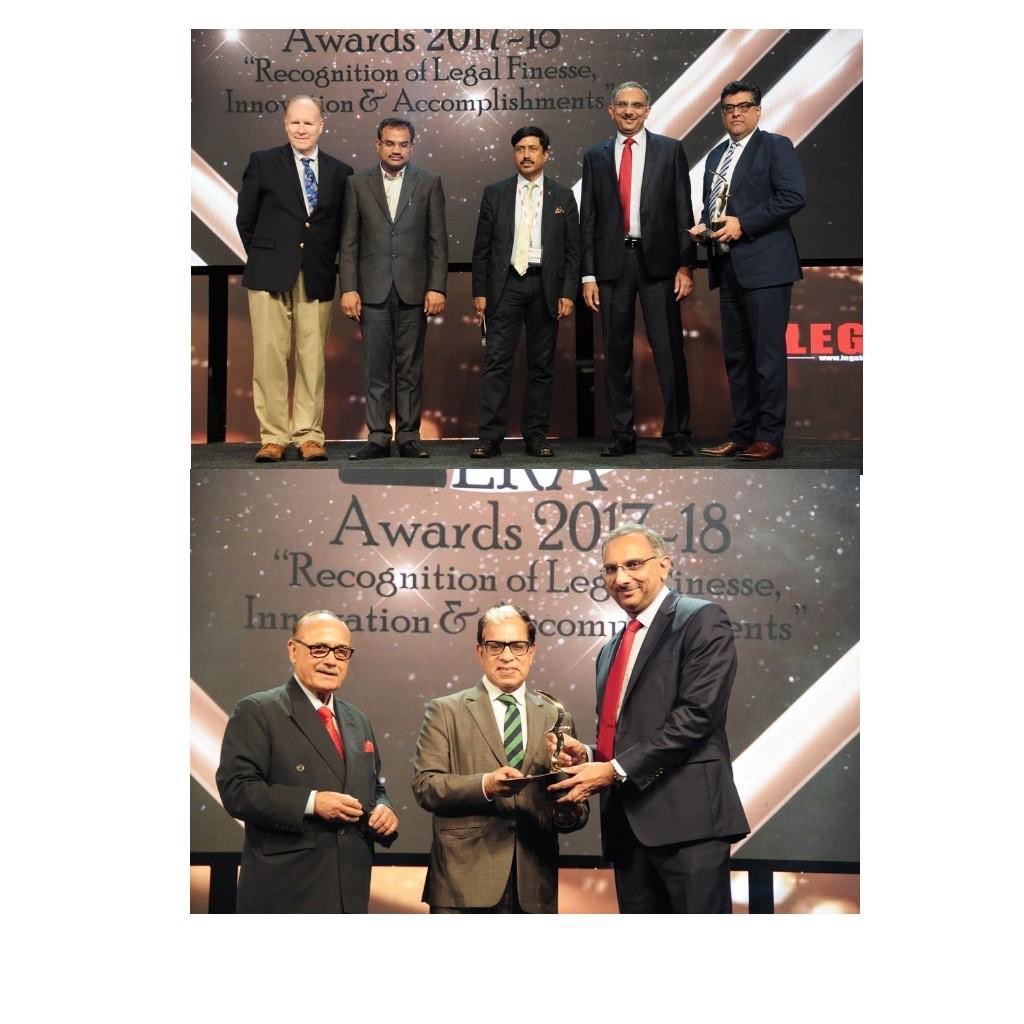 DSKLegal's tweet photo. We are pleased to inform you that DSK Legal has been awarded the 'Litigation Law Firm of the Year' and Mr. Satish Kishanchandani was awarded the 'Corporate Lawyer of the Year' at the 7th Legal Era Awards held at Taj Lands End, Mumbai. Congratulations to DSK Legal and Satish! https://t.co/vYie2FhOGX