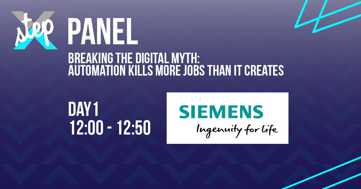 TNeronBancel's tweet photo. Headed to #Step18 tomorrow? Don't miss our own @melanienoronha @TheEIU with @PwC_Middle_East @siemens_me @CareemUAE to talk about #digitalization & the future of work @ 12 p.m. at Step X in DIC near Bldg 1 #Dubai #startuplife https://t.co/hkAU4RW83m