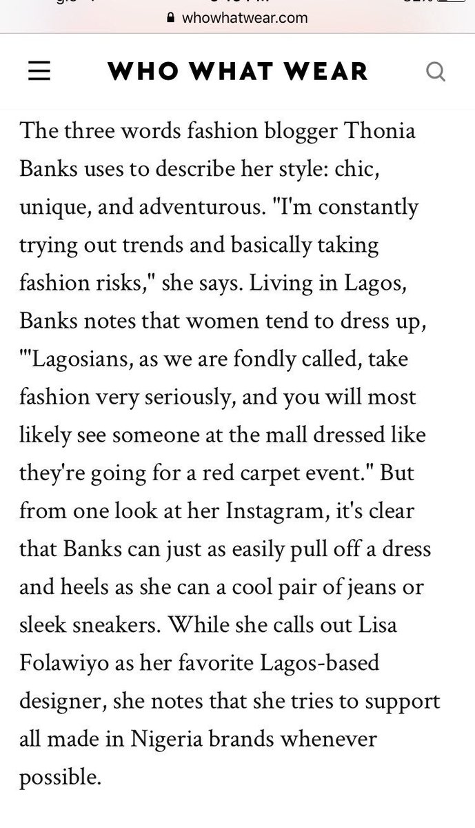 callmethonia's tweet photo. Guysss I was interviewed @WhoWhatWear and I'm super excited and grateful for this. Thanks to everyone that constantly retweets my blog posts and drop comments on the blog ❤️️ You can access the post https://t.co/Fbj68A0OdN https://t.co/wyHgr9AjIw