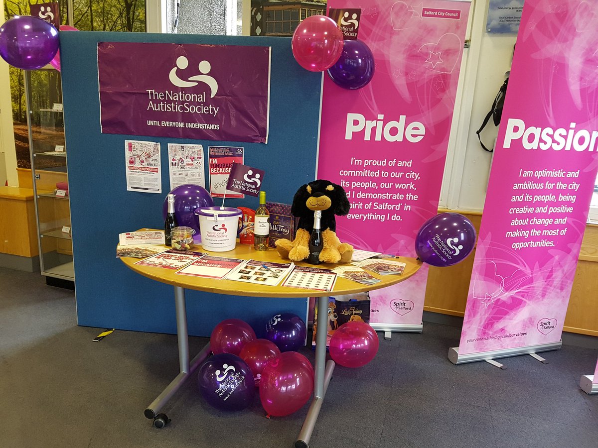 KEShaughnessy's tweet photo. The Great Salford Bake Off is underway! Come and join us at Civic Centre from 12pm for judging with the lovely @luistroyano #WAAW all for @autism @GMAutismC @SalfordCouncil https://t.co/hIF9BnDTu8