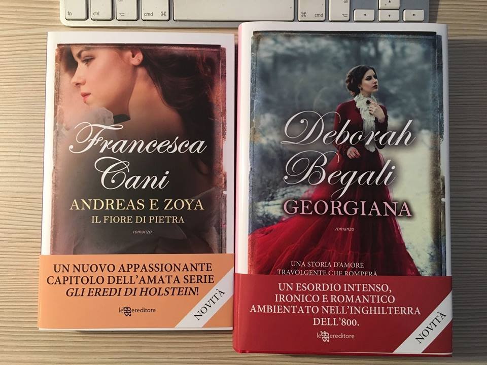 Leggereditore's tweet photo. #27marzo ecco due delle nostre uscite di #domani #mercoledì  #28 marzo: #Andreas EZoyaIlFioreDiPietra" di @Francesca_Cani e #Georgiana di DEborah Begali. Due imperdibili storie d'amore a sfondo storico! https://t.co/a5CPMRShvK