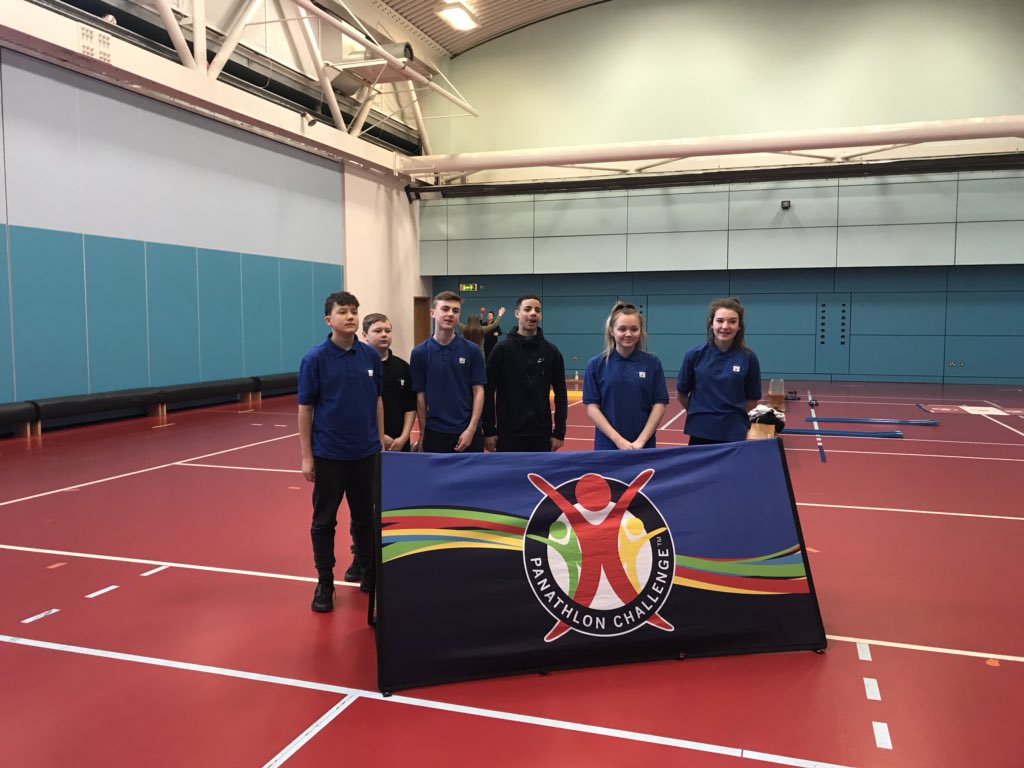 jade_windley's tweet image. Let the games begin! Here at English Institute of Sport #Sheffield with @springsacademy1 &amp;amp; @SheffPark_Acad young leaders delivering @Panathlon acticities for #stepintosport #projectability @YouthSportTrust programme 🌟🌟