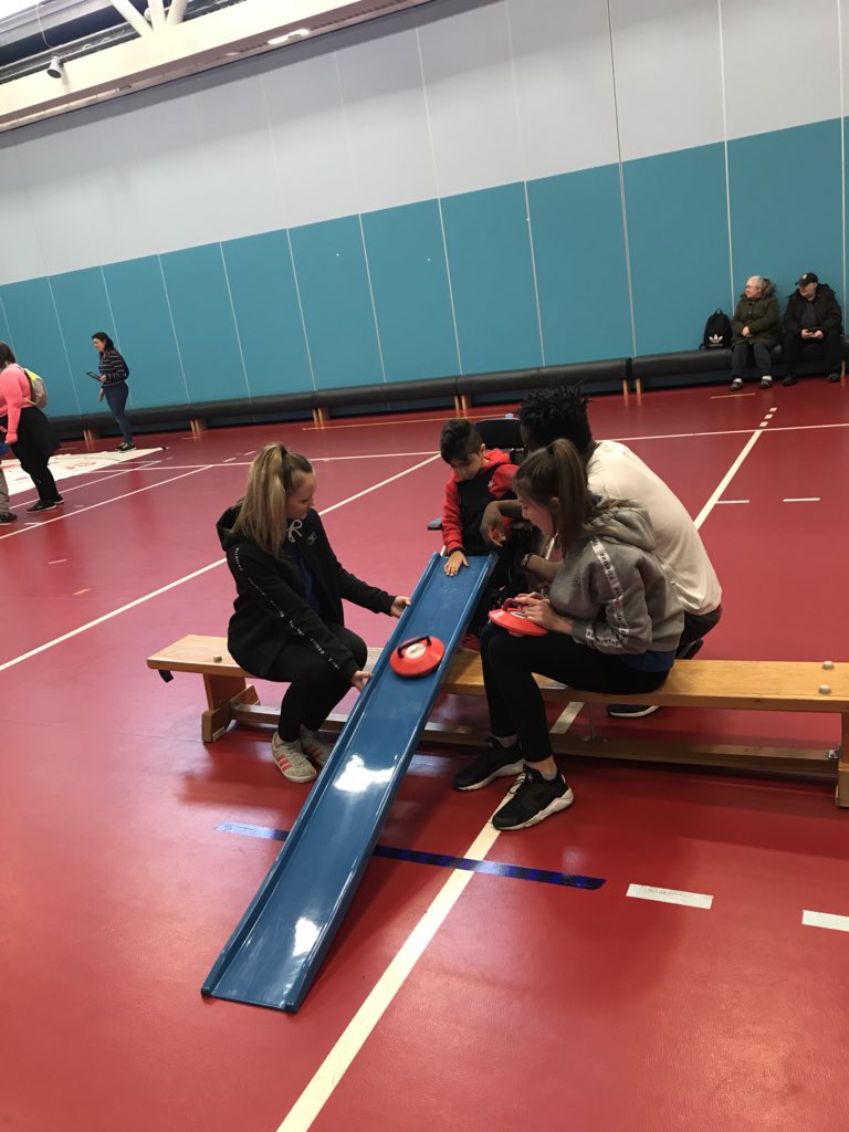 jade_windley's tweet image. Let the games begin! Here at English Institute of Sport #Sheffield with @springsacademy1 &amp;amp; @SheffPark_Acad young leaders delivering @Panathlon acticities for #stepintosport #projectability @YouthSportTrust programme 🌟🌟