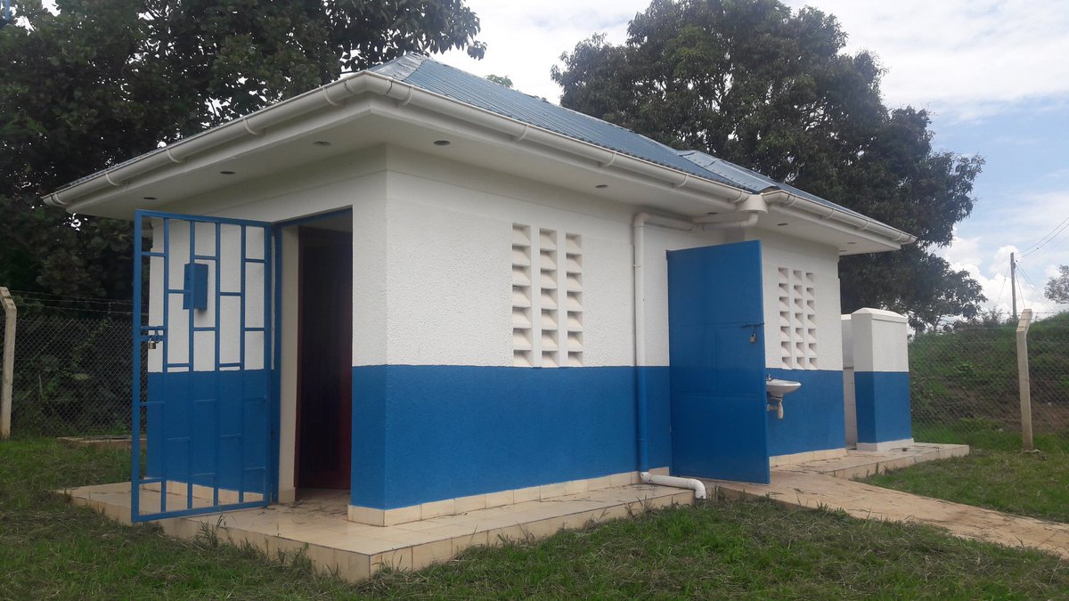A sanitation facility (water born toilet) to be commissioned in Butambala district .<a href="/min_waterUg/">MINISTRY OF WATER AND ENVIRONMENT 🇺🇬</a> <a href="/DominicKavutse/">Dominic Kavutse</a> <a href="/dwrmug/">DWRM Uganda</a> <a href="/AfDB_Group/">African Development Bank Group</a> <a href="/GovUganda/">Government of Uganda</a> <a href="/alfayole/">Alfred Okot Okidi</a>