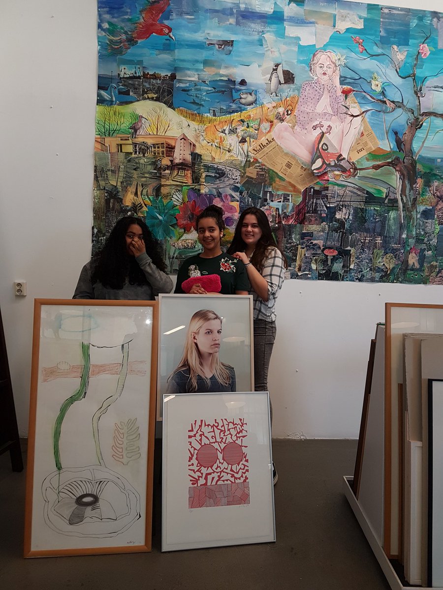 Bredero Beroepscollege #bliksemstage met dank aan <a href="/JINC/">JINC</a>. @stichtingbeeldendekunstamsterdam