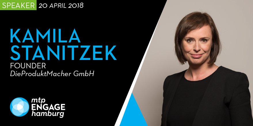 Selbstorganiation? New Work? Ob und wie das funktionieren kann teilt <a href="/KStanitzek/">Kamila Stanitzek</a>, Gründerin von <a href="/ProduktMacher/">DieProduktMacher</a> mit uns bei #MTPEngage
 engage.mindtheproduct.com/hamburg/timeta…
