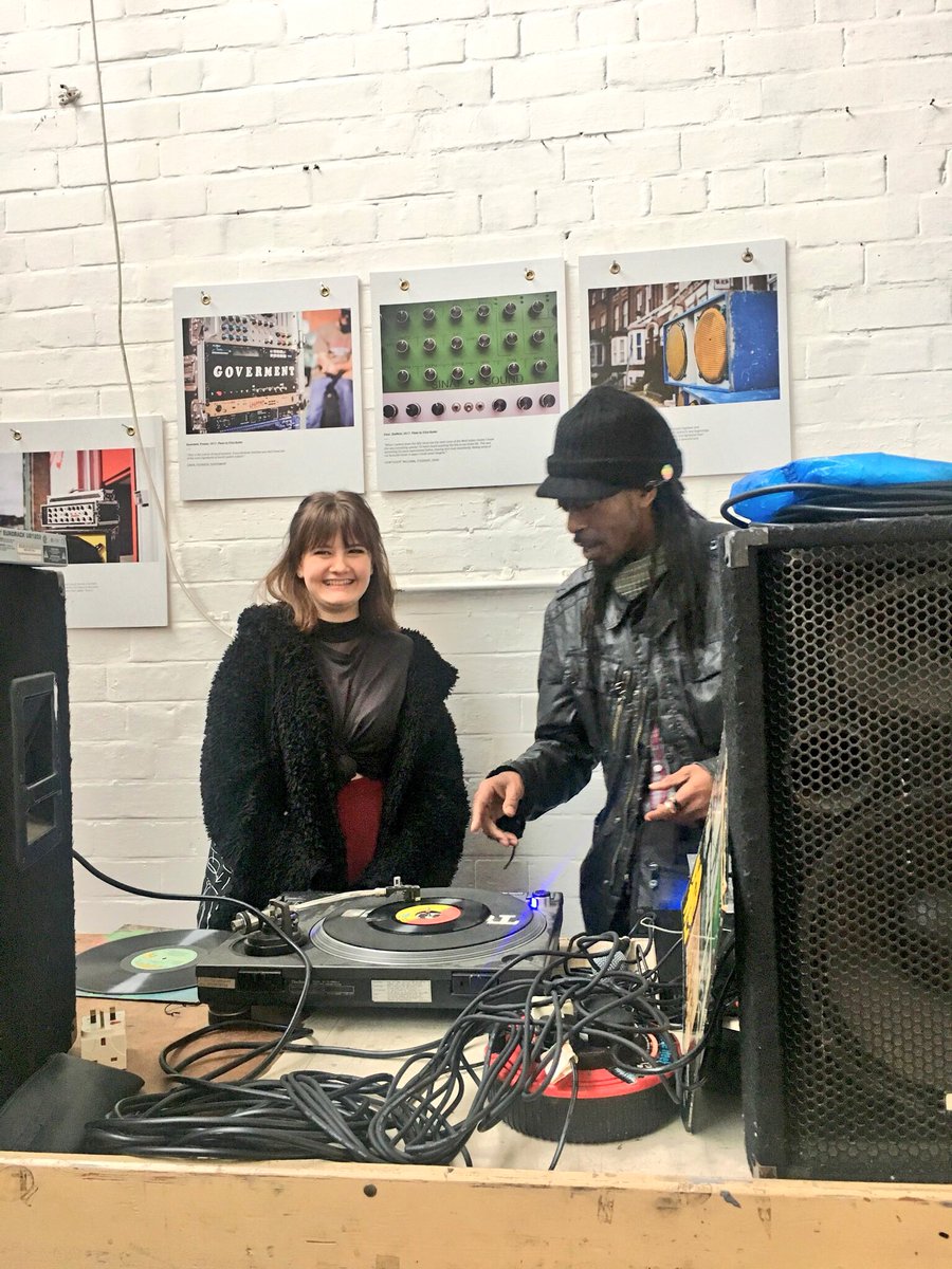 weare_SABRE's tweet photo. A few snaps from our social media takeover at the Ort Gallery on Saturday 🎤🍭 https://t.co/NsWah6EGWe