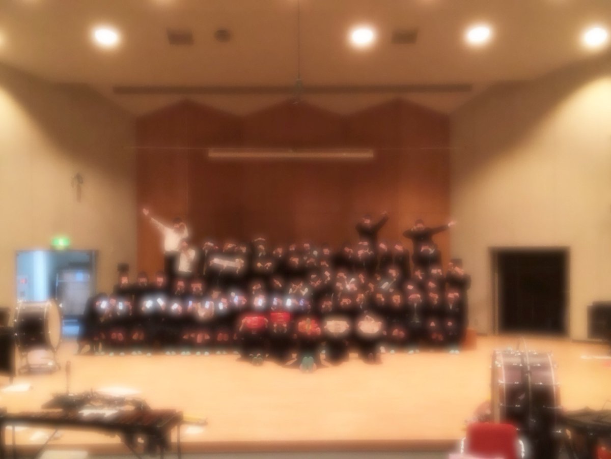 ishiko_brass's tweet photo. 定演まで…あと1日！！！
明日の今頃にはもう始まってる！！😳
今日は全員で😽
皆で最高の、そして最幸の石高サウンドをホール中に響かせよう💓

明日の当日券販売は16:00からとなっております。
予定販売枚数を超えた場合には販売を終了とさせていただきますので、ご了承ください。 https://t.co/qnuSqzbaPm