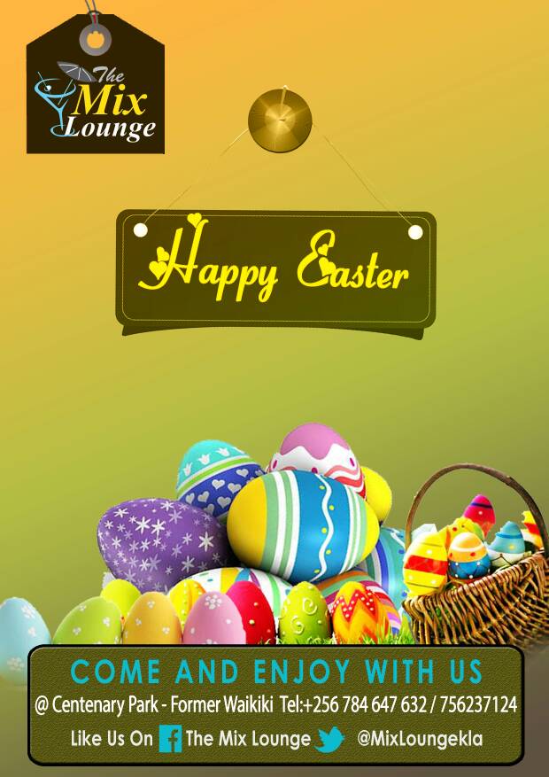 MixLoungeKla's tweet photo. Happy Easter all our greatest Customers, from us at The Mix Lounge, we indeed wish you a Super one, don't forget to Celebrate with us the death &amp; Resurrection of Jesus Christ. A lot is in Stock to have you enjoy the Season. https://t.co/xQCIB4BScz