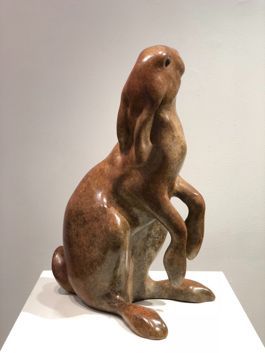 SolomonFineArt's tweet photo. Only a few days left to catch our Easter Group Show which closes on Thursday. Hare fans will not be disappointed!
#hares #bronzesculpture #irishart #JohnColl #VadimTuzov #MargoBanks #StephanieHess #Easter https://t.co/34nDNTKqLe
