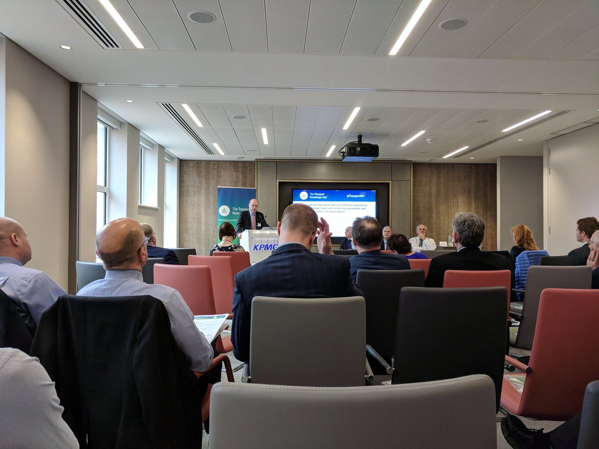 SAMProjectTeam's tweet image. Today we're attending the @TransportKH event in Bristol hearing about the challenges around creating sustainable growth in the South West.