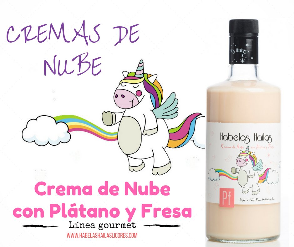 habelas_hailas's tweet photo. ¿Quien se puede resistir a una combinación tan delicadamente sabrosa como la nuestra crema de nube de #Plátano y #Fresa? Este es el tercer sabor que compone, por ahora, nuestra gama de #CremasdeNube, ¿qué otros sabores os gustaría incorporar? #innovación #nuevos sabores https://t.co/4Iru9OQLT0