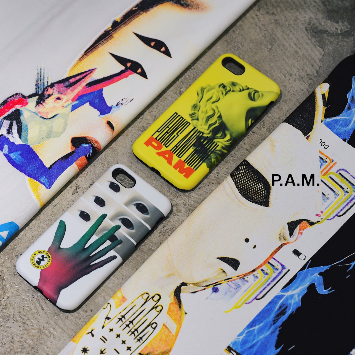Nubian Twitterissa P A M 二人のグラフィックデザイナーが織り成す ハイセンスなグラフィックを落とし込んだ Tシャツ Ls Tシャツ をはじめ キャップ Iphoneケース キーホルダー などアクセサリー類も揃った最新ラインナップが 上野店 オンライン に一挙に Nubian Twitterissa P A M 二人のグラフィックデザイナーが織り成す ハイセンスなグラフィックを落とし込んだ Tシャツ Ls Tシャツ をはじめ キャップ Iphoneケース キーホルダー などアクセサリー類も揃った最新ラインナップが 上野店 オンライン に一挙に