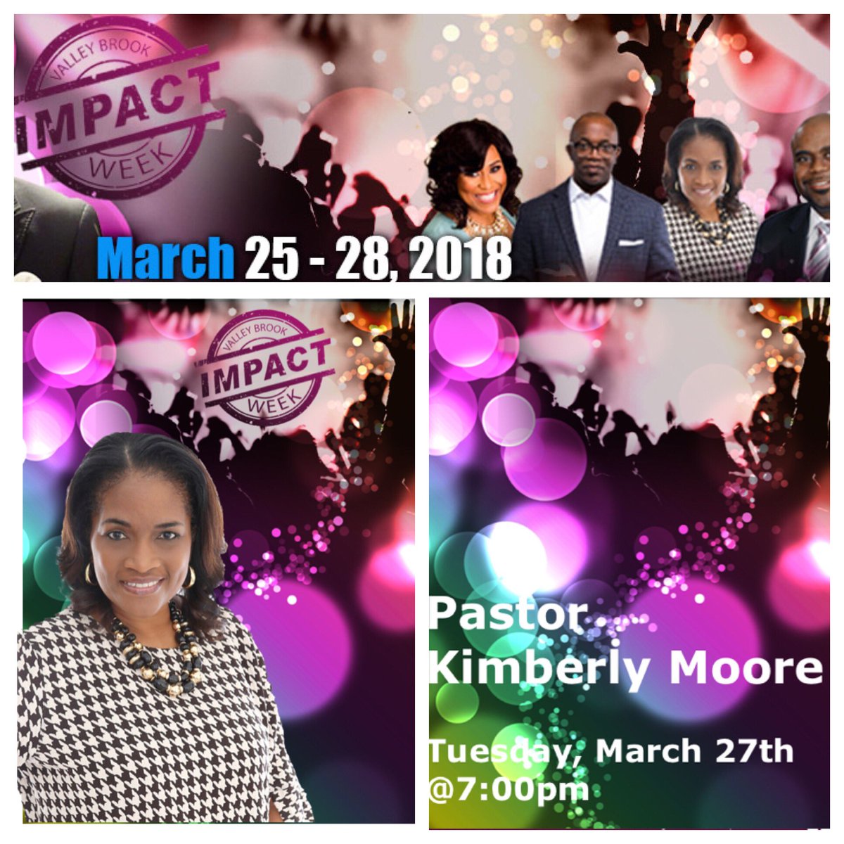 ValleyBrookOBC's tweet photo. Stop by TONIGHT at 7:00pm for Spring IMPACT Week with the anointed @PastorKDMoore #NOWIsTheTIME for powerful worship, life-changing revelation and spiritual renewal! - @PastahCJ
#VBIMPACTWeek
#SpringIMPACTWeek #WELOVeWORSHIP
#VBIMPACT https://t.co/NXg0epFxTw