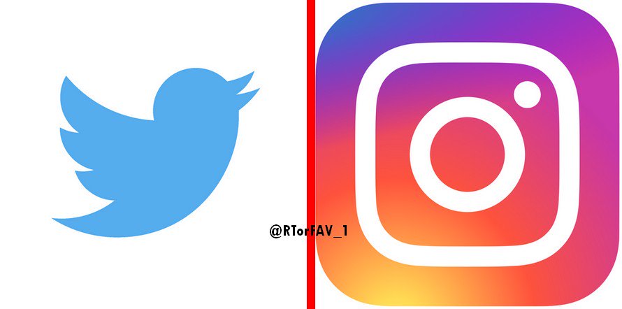 REQUESTED 
RT for Twitter 
LIKE for Instagram