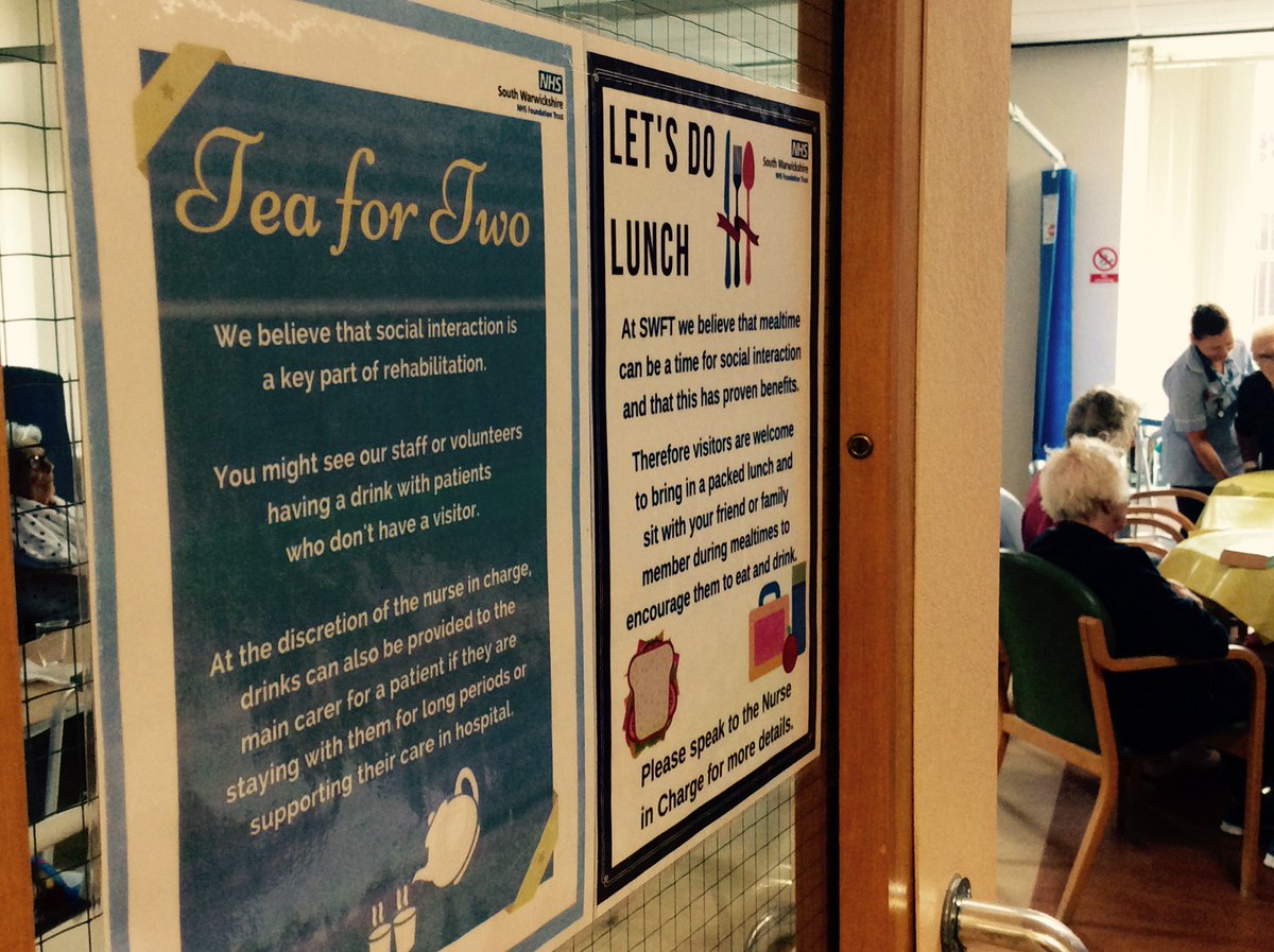 Corporatenurses's tweet image. Not just for @NHWeek  Nicholas Ward have carried on with the tea parties #teafortwo @SAfoodforlife #communaldining #getupdressedandmoving #endPJparalysis