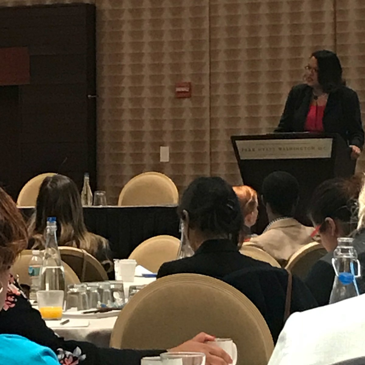 rayacupler's tweet photo. An incredible overview of the legislative process from bill to law by Tamara Bonzanto, RN from the House of Representatives Committee on Veteran Affairs #StudentPolicySummit18 https://t.co/QKgrufmf2F