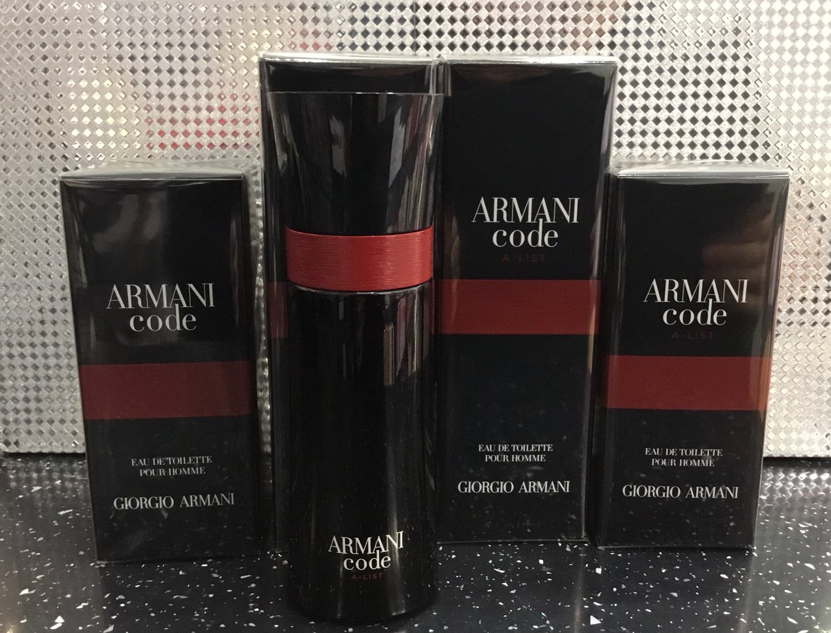 armani code list