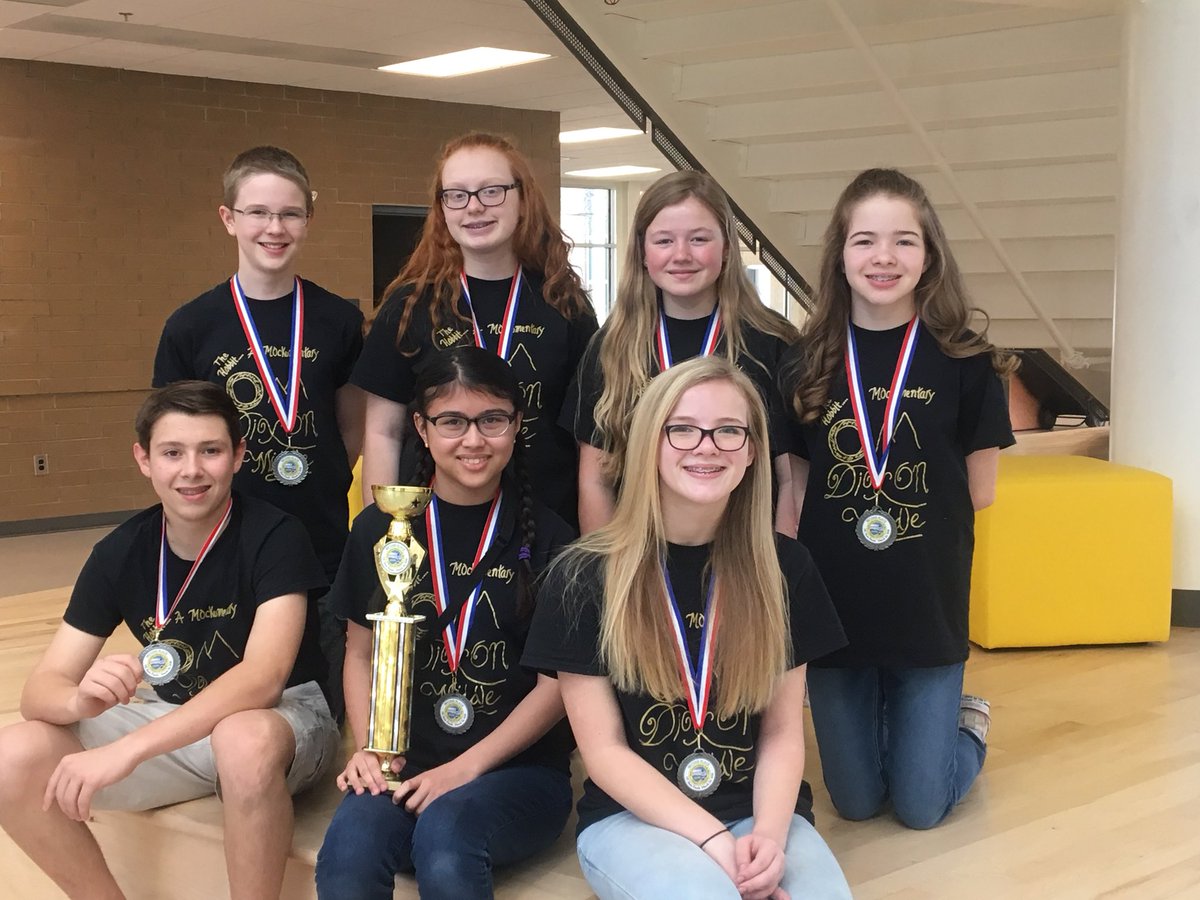 Dixon Middle School OM Team is headed to the World Finals!   We are very proud.  Go Bulldogs!