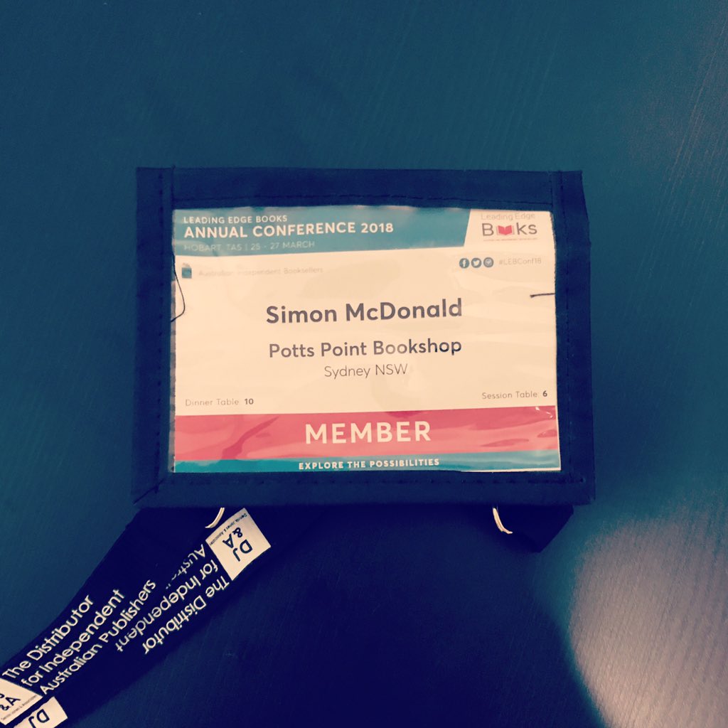 writtenbysime's tweet photo. Thank you #lebconf18 for an amazing four days.

Thank you to my fellow booksellers, whose endless passion, enthusiasm and knowledge never ceases to inspire and fortify me. https://t.co/q4RrgQFKCq