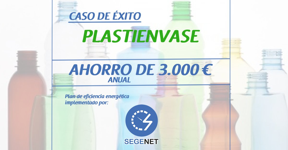 SegenetApp's tweet photo. #CasodeÉxito
La empresa Plastienvase ha conseguido un ahorro anual de hasta 3.000€ evitando penalizaciones por energía reactiva gracias a las alertas enviadas por nuestro sistema que permiten anticiparse y prevenir este tipo de problemas. https://t.co/CMHfgFHwMu