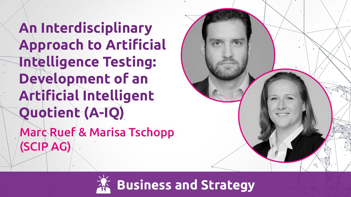 mlconference's tweet photo. Our #sessionoftheday: "An Interdisciplinary Approach to Artificial Intelligence Testing: Development of an Artificial Intelligent Quotient (A-IQ)" with @mruef and @MarisaTPP! More infos: https://t.co/D7EJLYOtd7 #MLConference https://t.co/Gu8kCImFLj