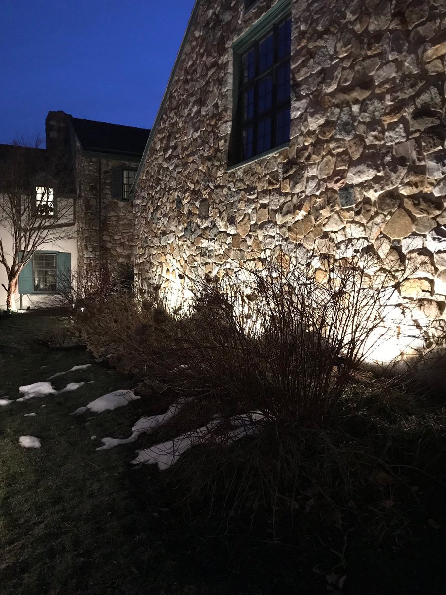 The new low-voltage lighting looks great at the front of the clubhouse. It was much a much needed replacement to lights that hadn’t worked for years! #Hartefeld