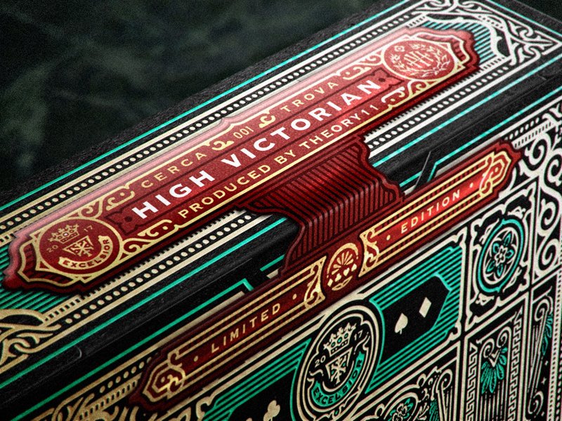 packagings's tweet image. "Over 18 months in the making - and it shows." @theory11 High Victorian #PlayingCards #packaging #design by Joe White - packagingoftheworld.com/2018/03/high-v…