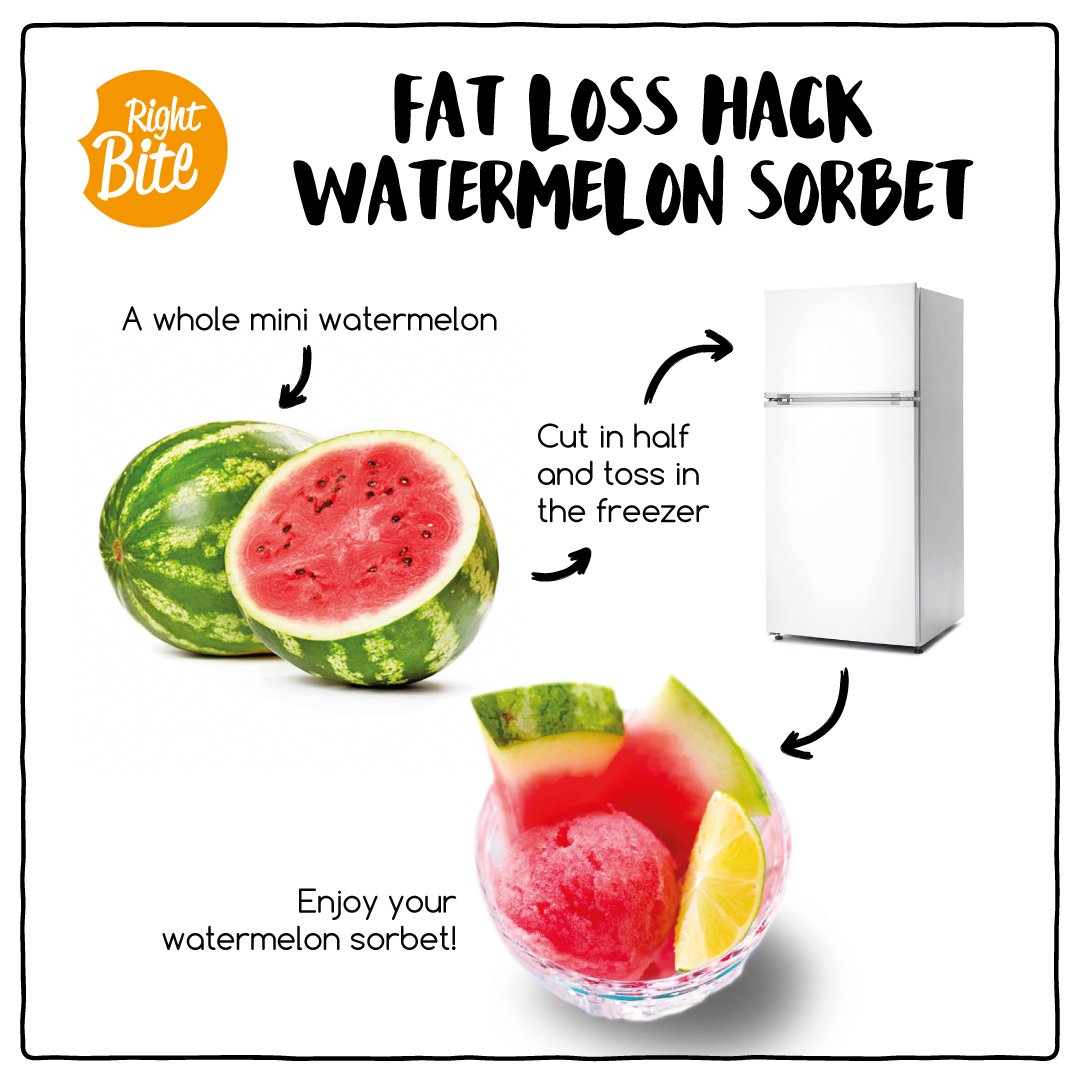 RightbiteME's tweet photo. Craving something #sweet? Try this yummy #watermelon sorbet! Nothing but watermelon goodness! https://t.co/nmjI8owatv
