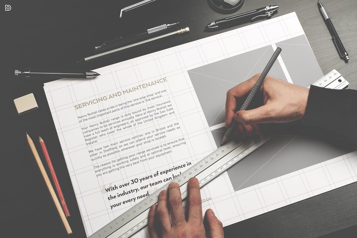 Ever wondered why some brochures just seem to look/read better? 🤔
When a grid system being used to design the brochure, it ensures consistency throughout.
This helps retain your potential clients' attention and solidifying their trust!