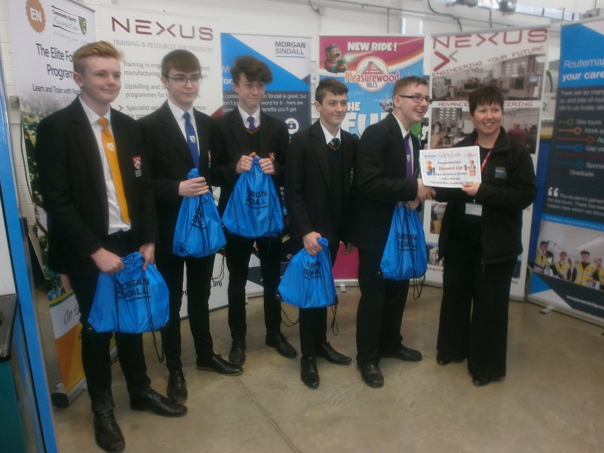 A great day at the Construction Challenge at Nexus Engineering yesterday. Our two teams came runners up for best team effort and best technical design. Well done to all who participated. <a href="/OrmistonDenes/">OrmistonDenesAcademy</a> <a href="/CommunityODA/">ODACommunity</a> <a href="/nexus/">Alejandro García</a>
<a href="/pwhills/">Pleasurewood Hills</a>
