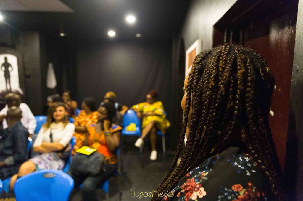 WomensFilmClub's tweet photo. It was a pleasure to share and discuss the brilliant film /A Hotel Called Memory with a full House . many thanks to @officialegoboyo for sharing the hard work of your team with our audience.  @aaf_lagos #IndependentFilm @akinomotoso @lalaakindoju @nseikpeetim #womeninfilm #Lagos https://t.co/POCTaK2Iib