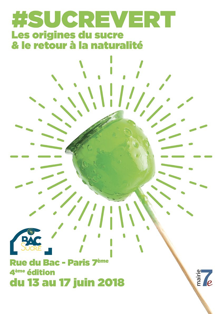 🥁🎼 4ème Edition du #BacSucré du 13 au 17 juin 2018 ! Un nouvel opus sous le signe de la naturalité et le sucre durable 🌿🍰🌱 
On compte sur vous !!!
#SucreVert #Paris7 #BacSucré #Juin2018 
#onahâte #13au17juin2018