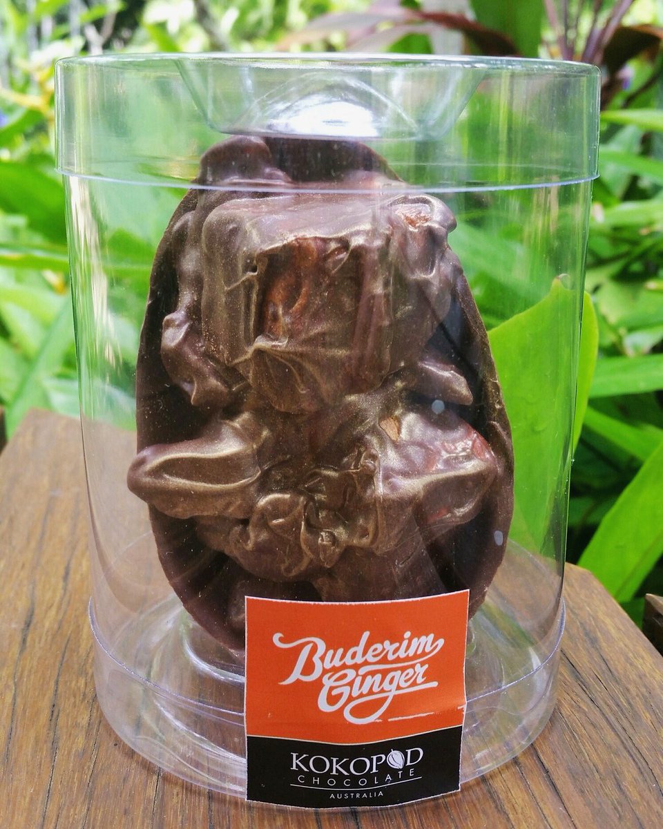 #Easter #Bunny has come early 🐰 and left some #dairyfree Kokopod #EasterEggs with @buderimginger pieces 🤤 #sunshineCoast #chocolate