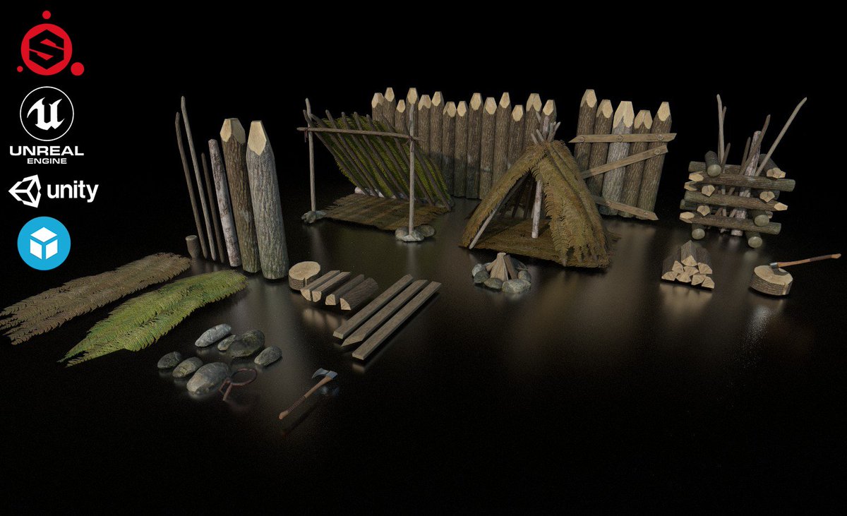 hardideaent's tweet photo. 2018/03/27 ForestPack_D180326
Sketchfab Link : https://t.co/l4FRkkEYoy
#3dmodeling #3DModel #sketchfab #store #3D #render #weapons #metal #UE4 #Iray #PBR #2KTexture #gamedev #Assets #HIE
#shelter #forest https://t.co/M4tTy9HiTv