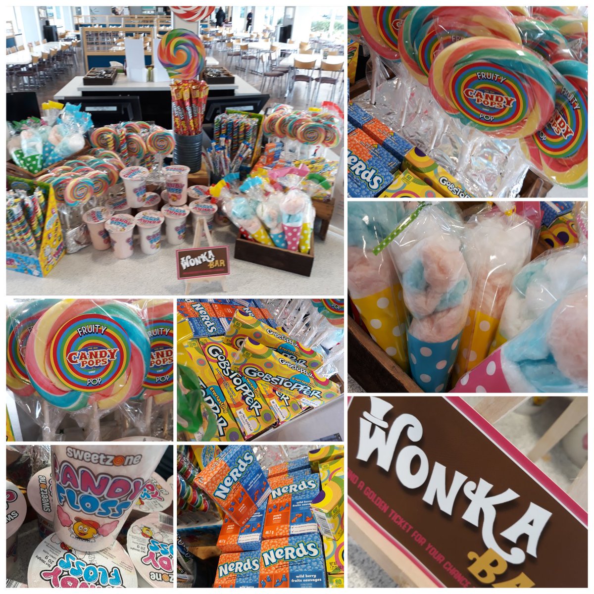 Cateringculham's tweet photo. Wacky tueaday....Wonka has landed in the restraunt #sweettooth #wonka #goldenticket #isyoursawinner https://t.co/dbliKmyPMQ